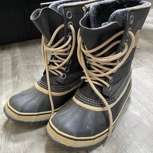 Sorel waterproof premium rubber winter boots